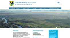 Desktop Screenshot of haiming.de