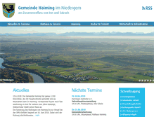 Tablet Screenshot of haiming.de